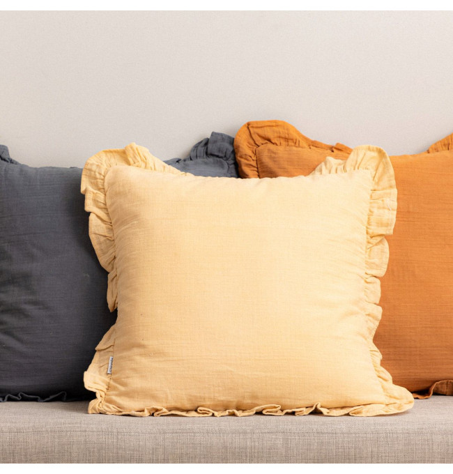 Povlak na polštář ELIN mušelínový, béžový 840628