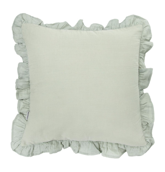 Povlak na polštář ELIN mušelínový, pistáciový 840642