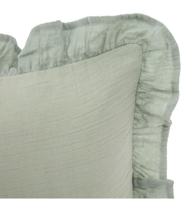 Povlak na polštář ELIN mušelínový, pistáciový 840642