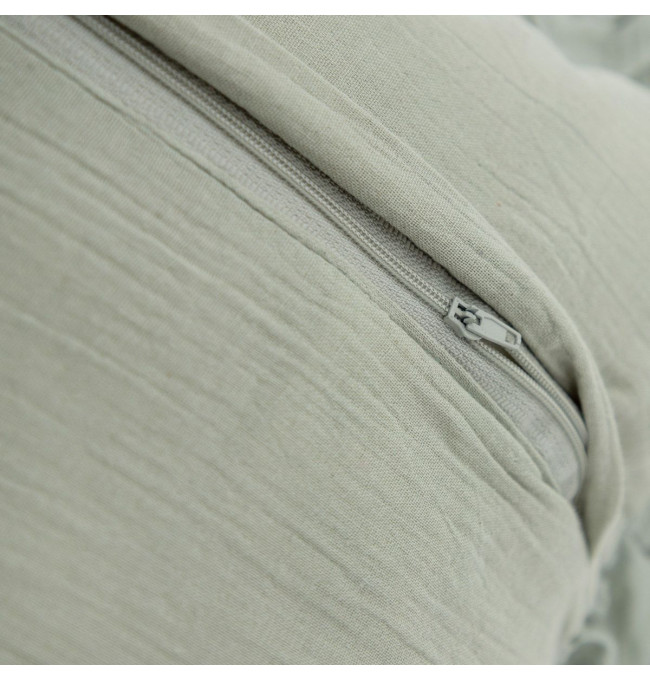 Povlak na polštář ELIN mušelínový, pistáciový 840642