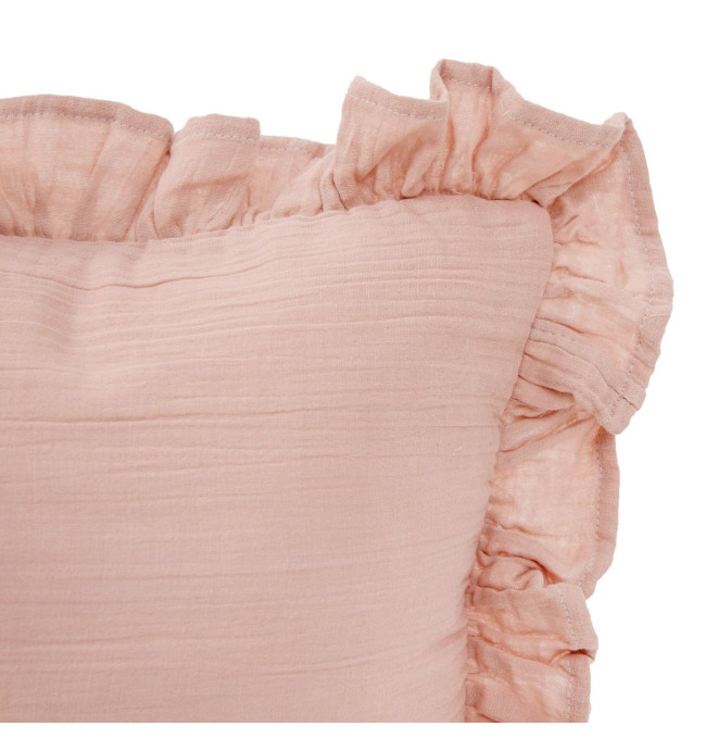 Povlak na polštář ELIN mušelínový, růžový 840666