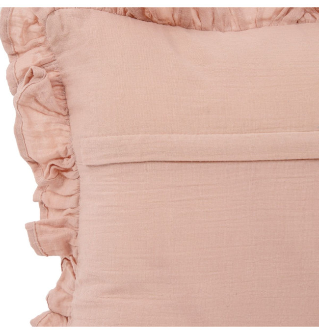 Povlak na polštář ELIN mušelínový, růžový 840666