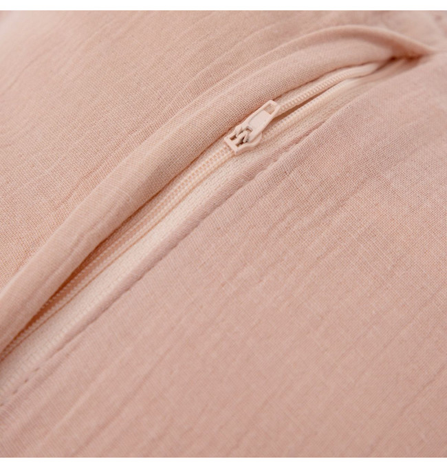 Povlak na polštář ELIN mušelínový, růžový 840666