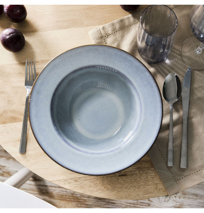 Hluboký talíř DUNES modrý 886343