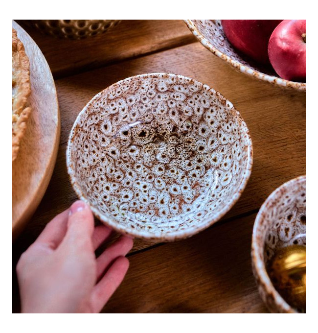 Dekorační miska PAVIO s pavím vzorem 705687