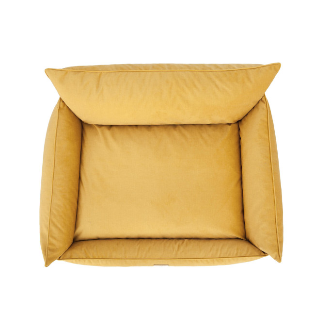 Pelíšek pro psa JOKER XXL fancy, žlutý