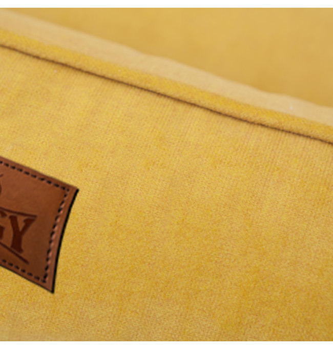 Pelíšek pro psa JOKER XXL fancy, žlutý