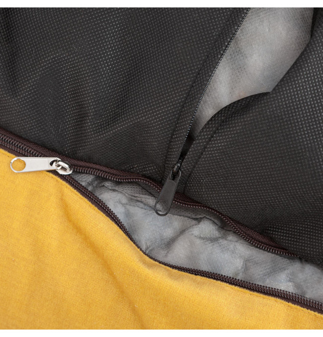 Pelíšek pro psa JOKER XXL fancy, žlutý