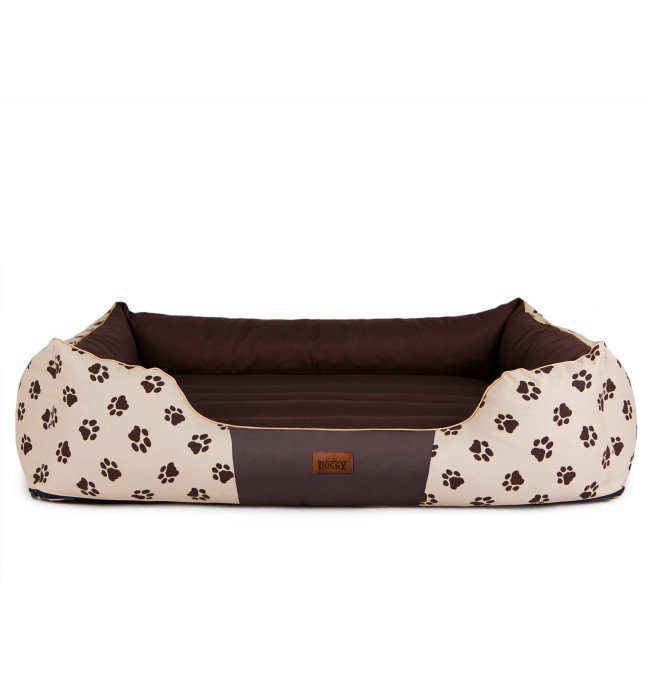 Pelíšek Prestige L béžový, tlapky