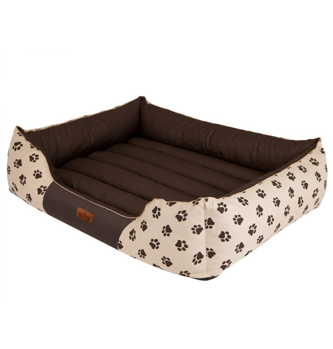 Pelíšek Prestige L béžový, tlapky