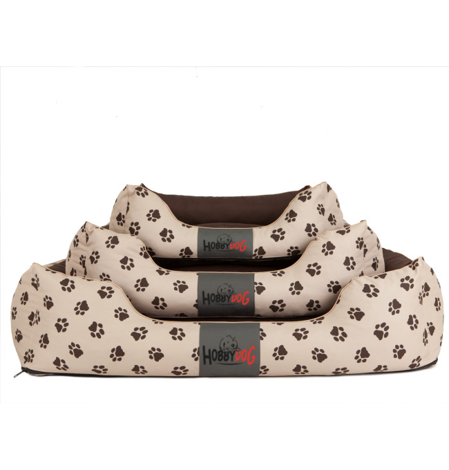 Pelíšek Prestige L béžový, tlapky