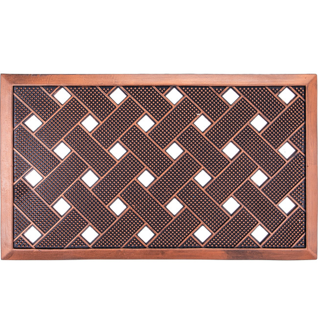 Rohožka PIN-MAT M42 černá / měděná