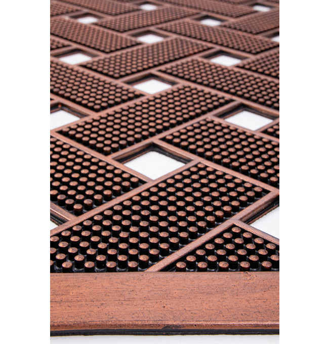 Rohožka PIN-MAT M42 černá / měděná