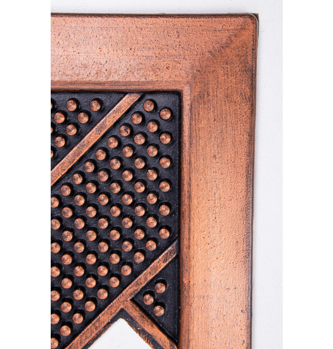 Rohožka PIN-MAT M42 černá / měděná