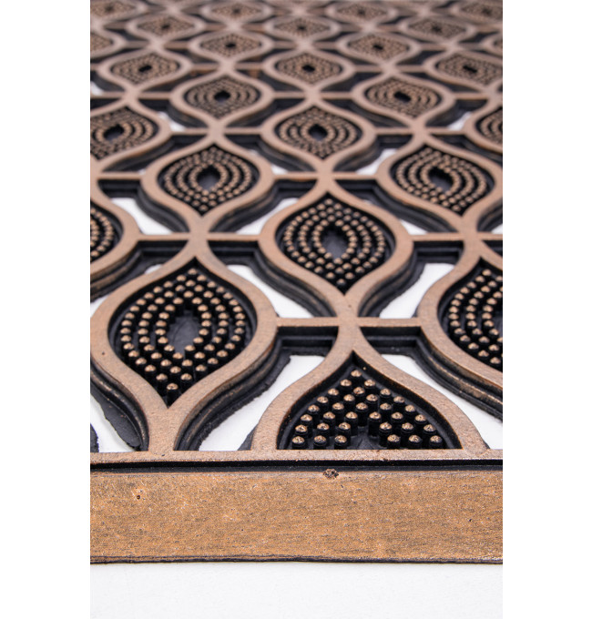 Rohožka PIN-MAT M43 černá / zlatá