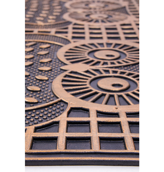 Rohožka PIN-MAT M45 černá / zlatá