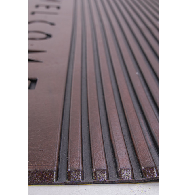 Rohožka PIN-MAT M46 černá / hnědá