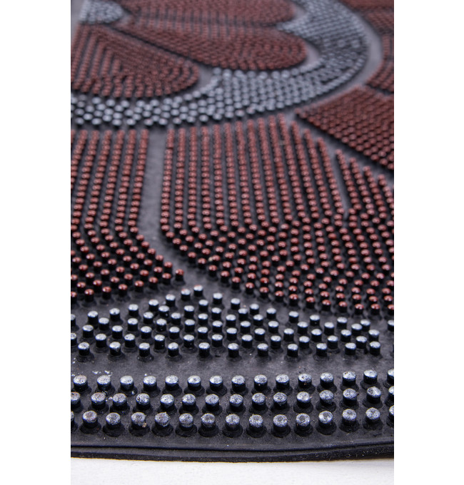 Rohožka PIN-MAT M83 černá / hnědá