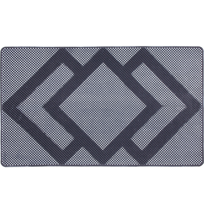 Rohožka PIN-MAT M84 černá / světle modrá