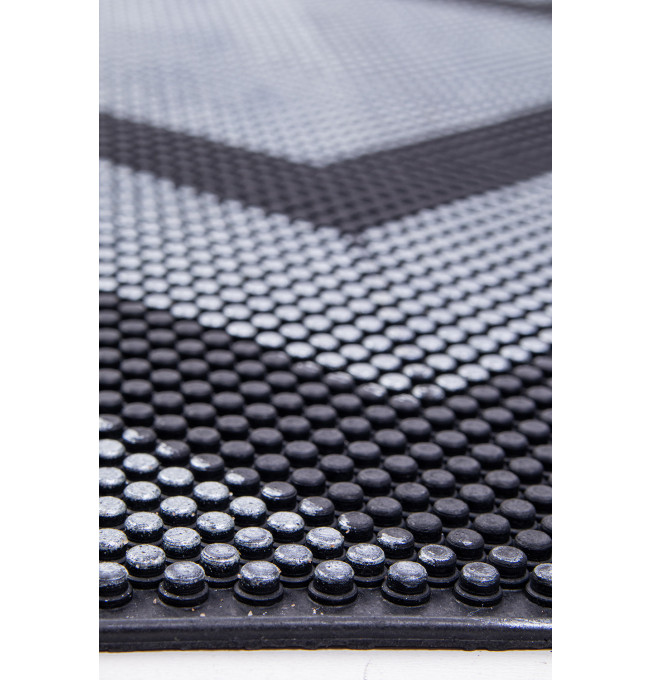 Rohožka PIN-MAT M84 černá / světle modrá