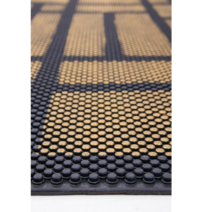 Rohožka PIN-MAT M85 černá / zlatá