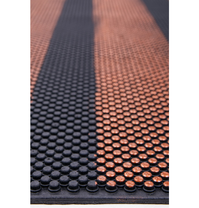 Rohožka PIN-MAT M86 černá / měděná