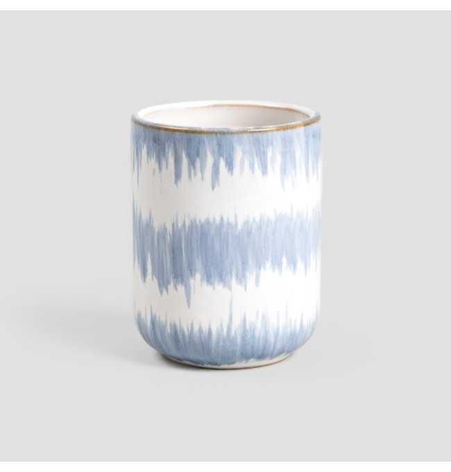 Koupelnový pohár NODO modrý 733215