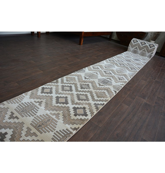 Běhoun ARGENT - W4809 Romby bežový