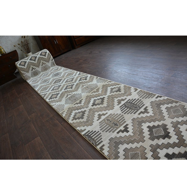 Běhoun ARGENT - W4809 Romby bežový