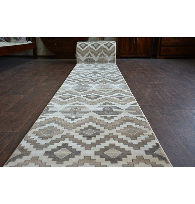 Běhoun ARGENT - W4809 Romby bežový