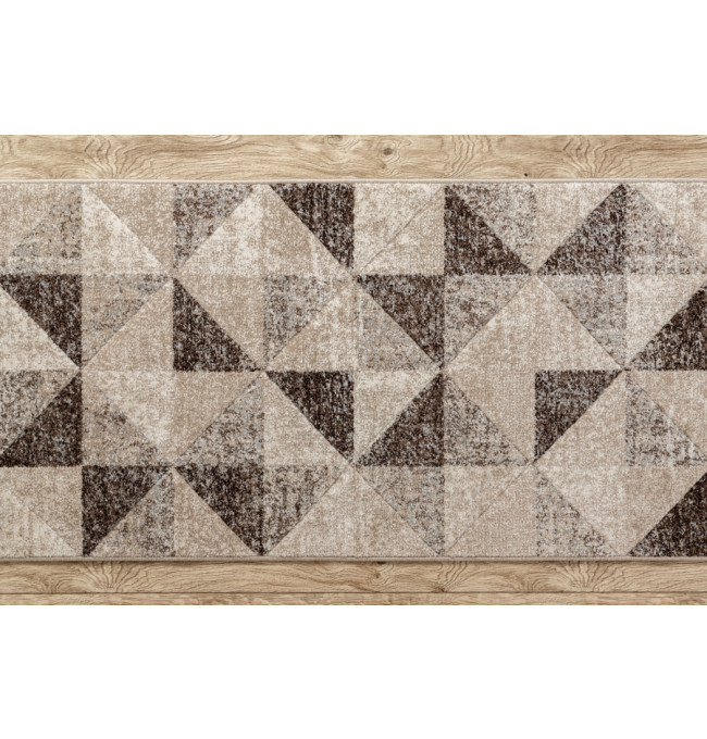 Běhoun FEEL 5672/15055 TROJÚHELNÍKY béž / hnědý / krém