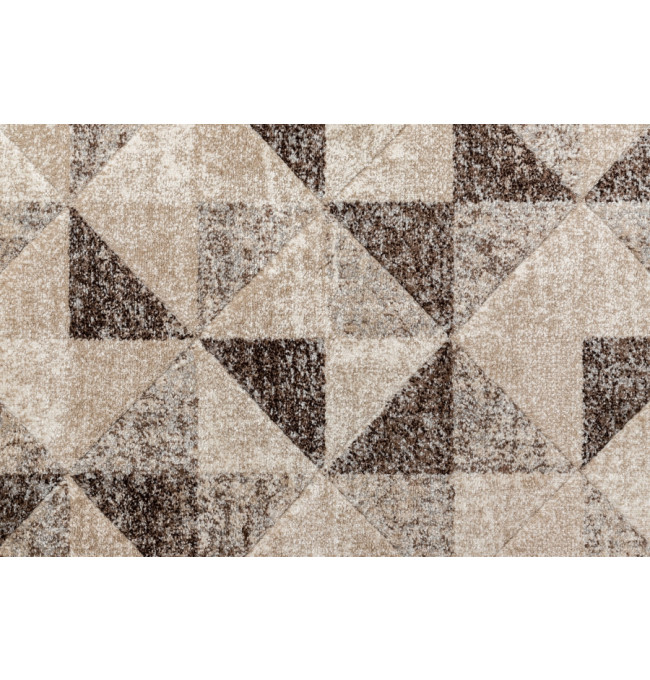 Běhoun FEEL 5672/15055 TROJÚHELNÍKY béž / hnědý / krém