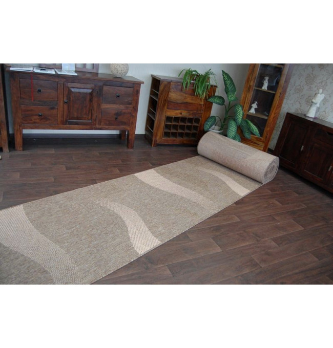 Běhoun FLOORLUX SIZAL 20212 coffe/mais