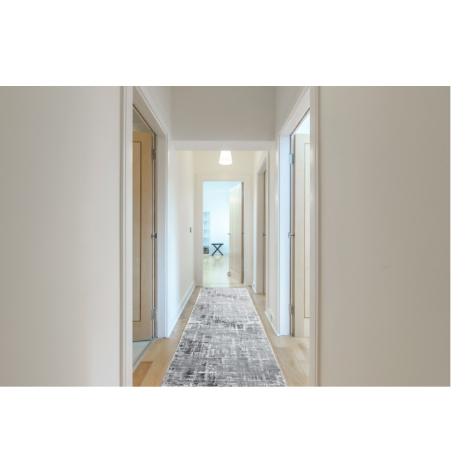 Behúň MEFE 8722 sivý/ biely