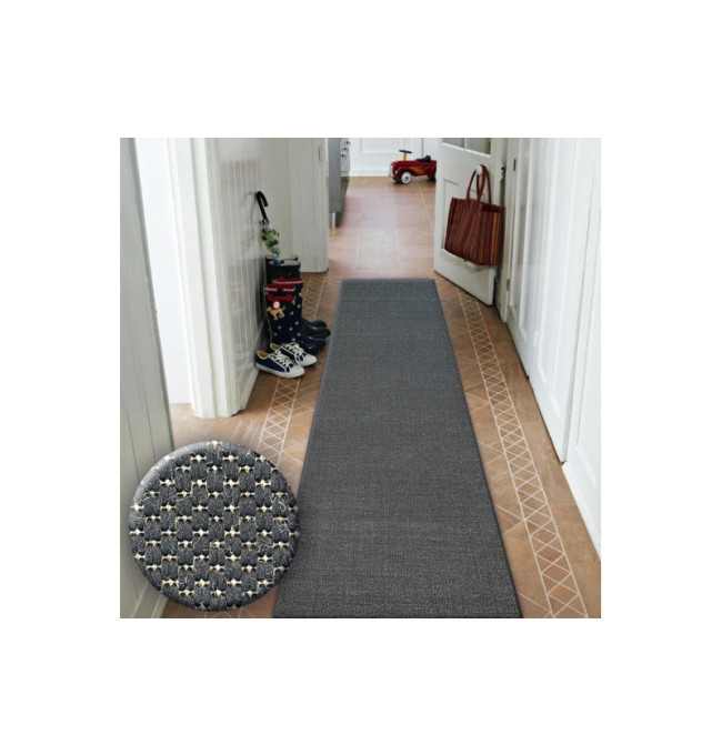 Běhoun SIZAL FLOORLUX 20433 černý