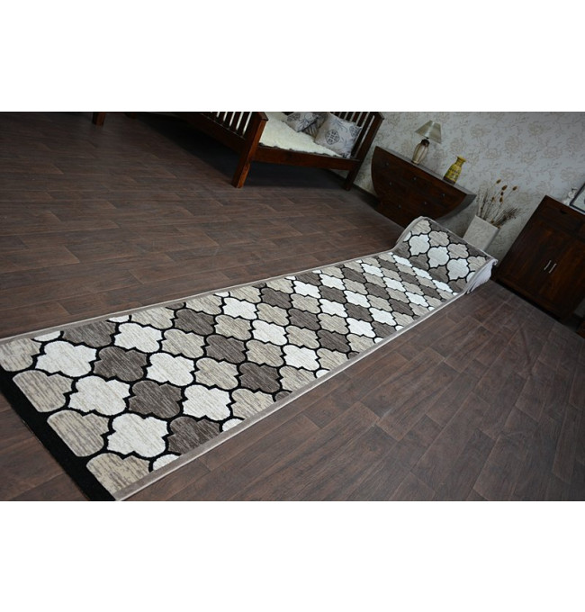 Běhoun YAZZ 3766 D.Beige/Salmon Trellis šírka 80 cm