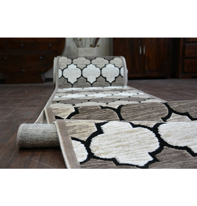 Běhoun YAZZ 3766 D.Beige/Salmon Trellis šírka 80 cm