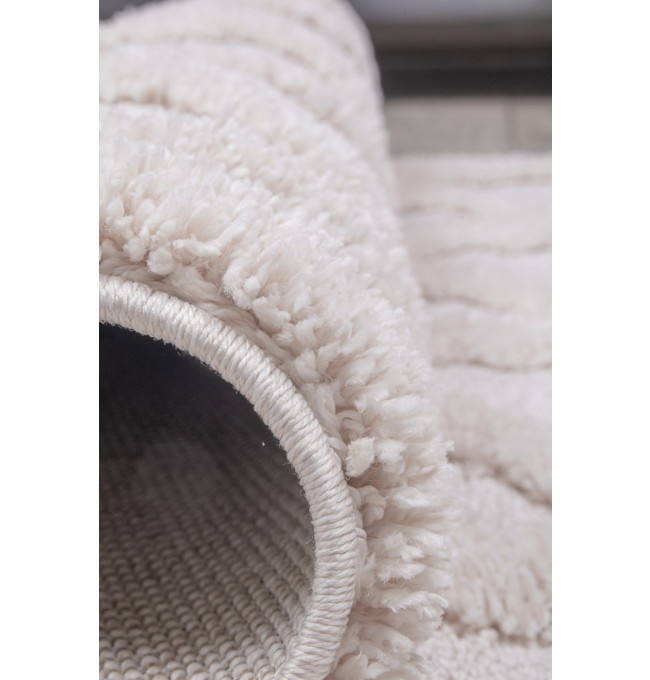 Koberec BERBER 6843 sloní kost kruh