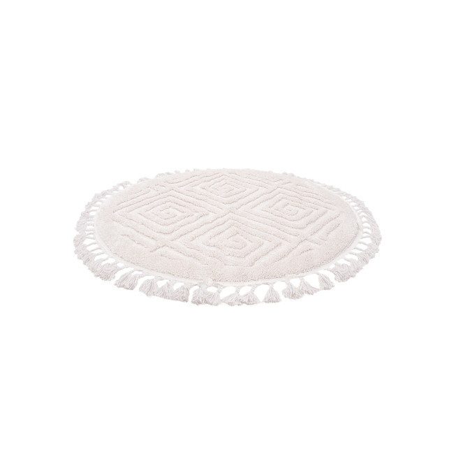 Koberec BERBER 7061 sloní kost kruh