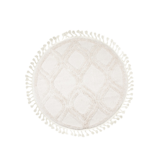 Koberec BERBER 7063 sloní kost kruh