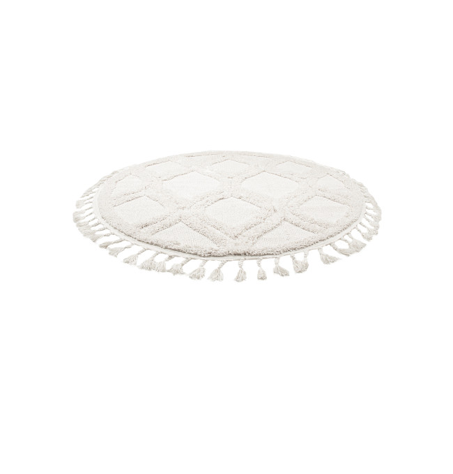Koberec BERBER 7063 sloní kost kruh