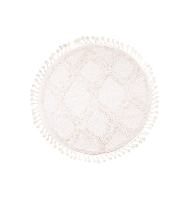 Koberec BERBER 7063 sloní kost kruh