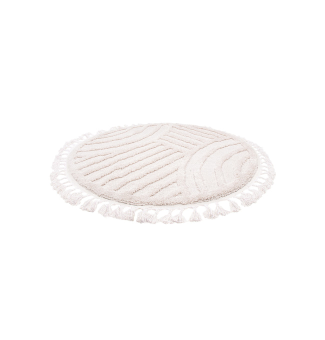 Koberec BERBER 9754 sloní kost kruh
