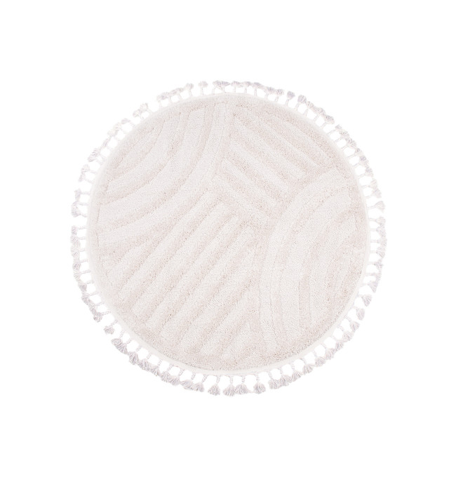 Koberec BERBER 9754 sloní kost kruh