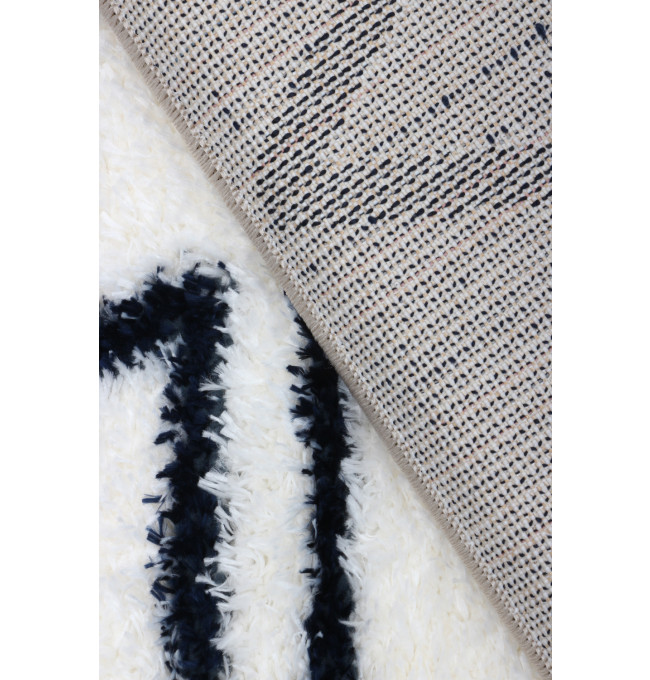 Koberec Boho 610 CREAM/NAVY BLUE