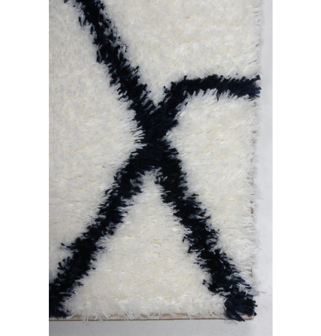 Koberec Boho 610 CREAM/NAVY BLUE