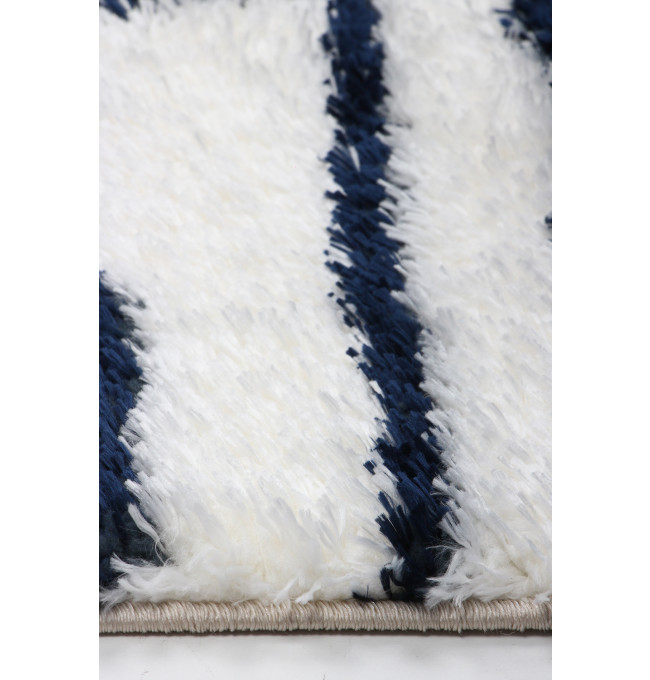 Koberec Boho 610 CREAM/NAVY BLUE