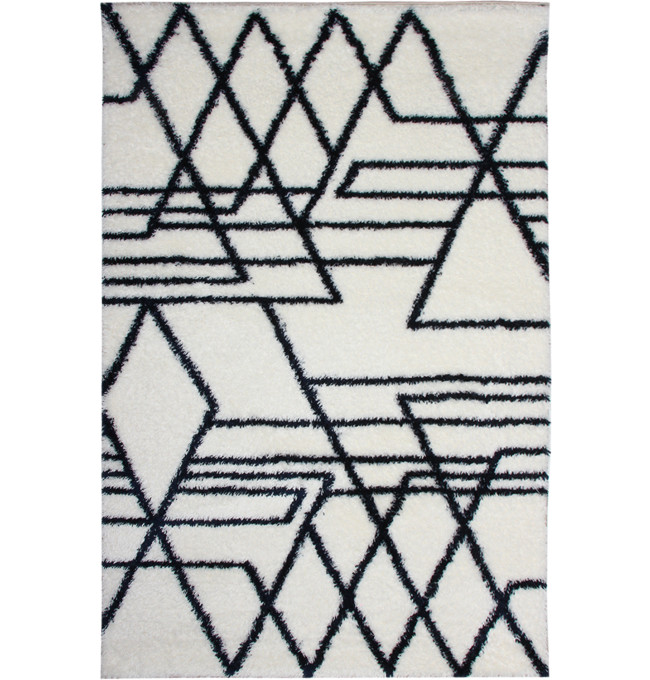 Koberec Boho 610 CREAM/NAVY BLUE