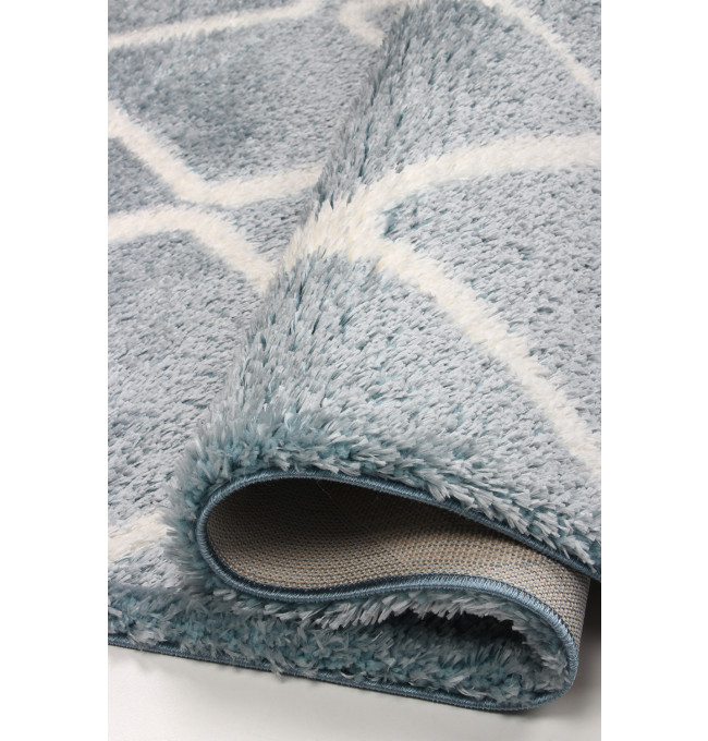 Koberec Boho 613 BLUE/CREAM