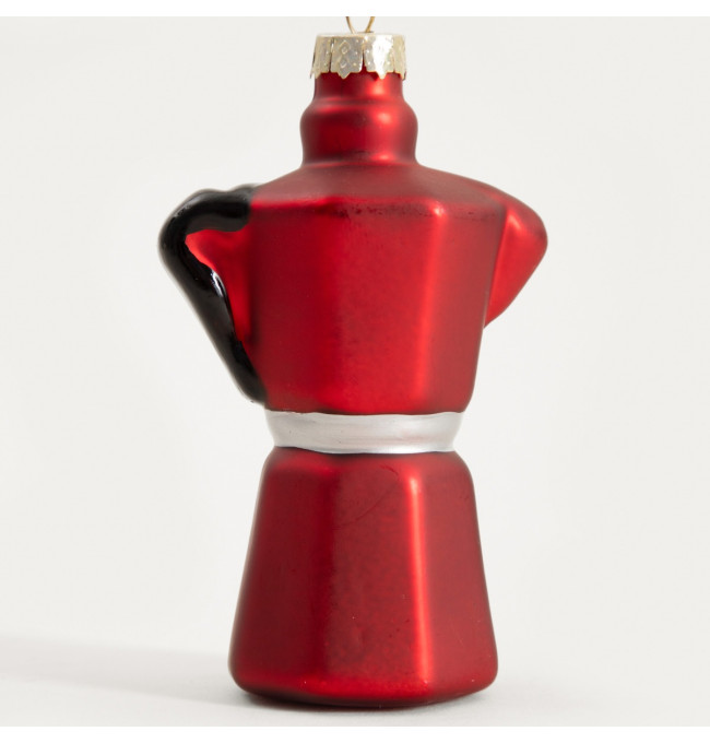 Závěsná vánoční dekorace GLASSO červená 751950